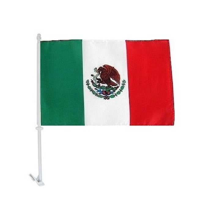 Car Flag 12"x18" - Mexico (Front)