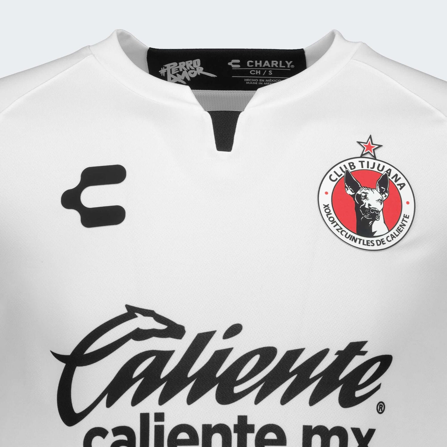 Charly 2022-23 Club Tijuana Away Jersey - White (Detail 1)