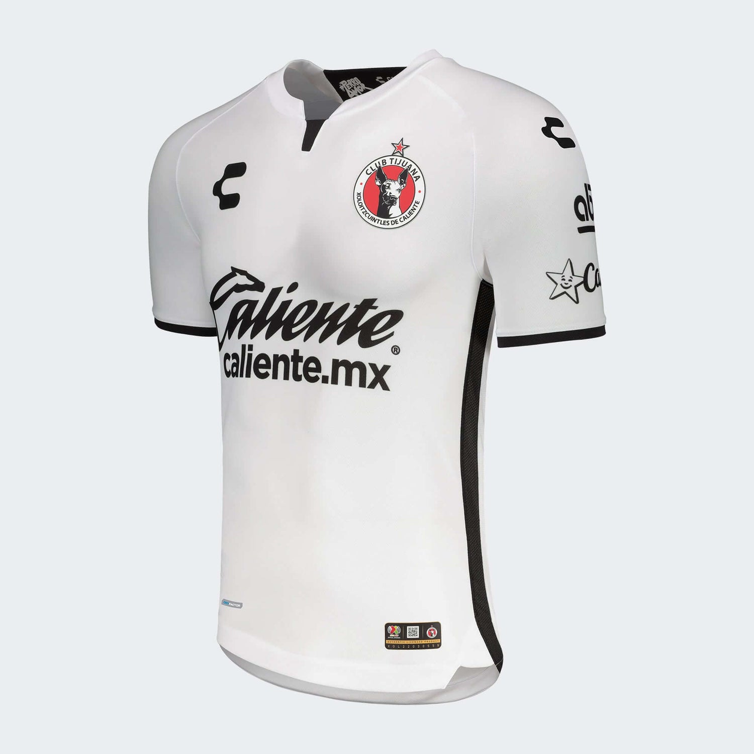 Charly 2022-23 Club Tijuana Away Jersey - White (Diagonal)
