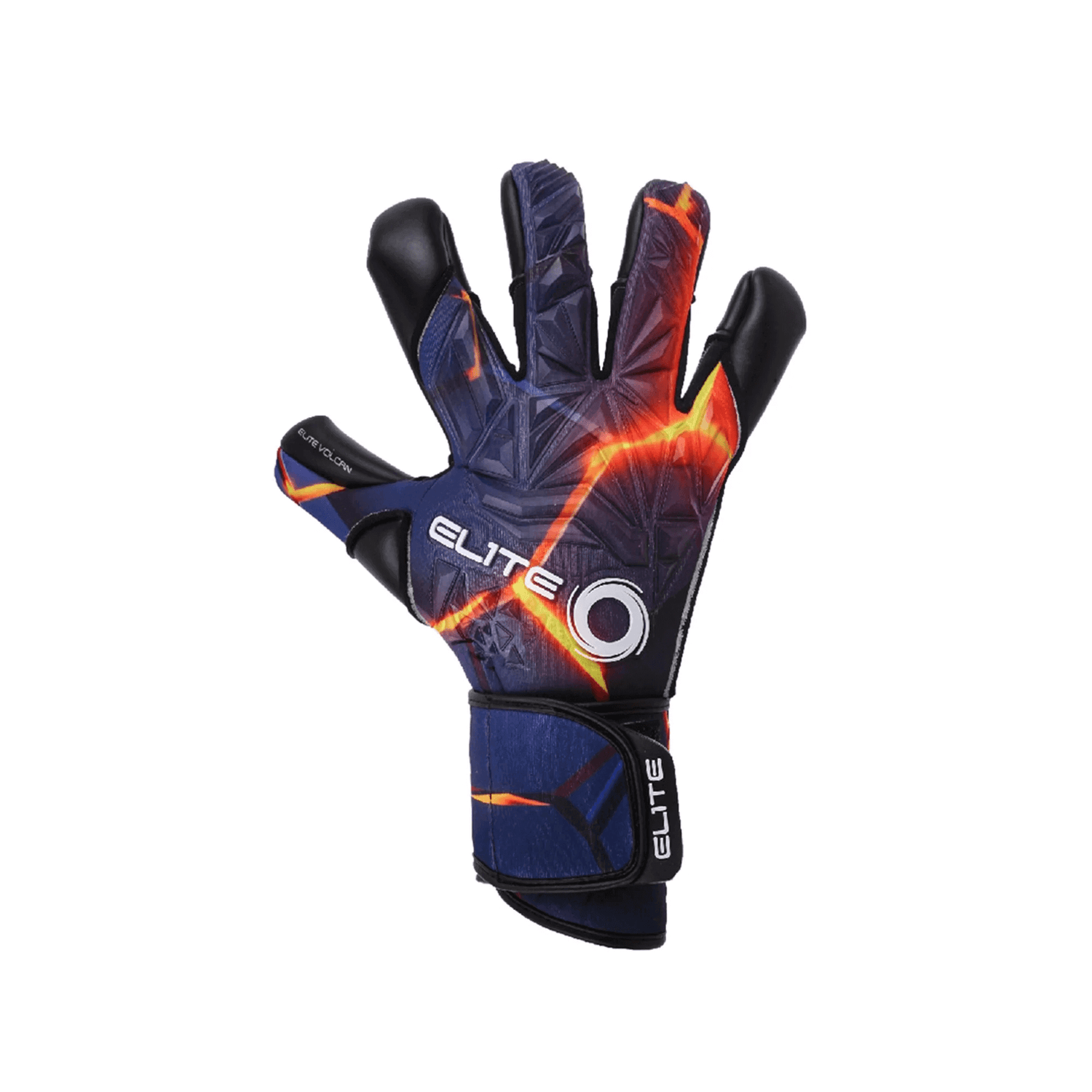 Elite Sport 2022 Volcan Goalkeeper Glove - Black-Multi (Single - Inner)