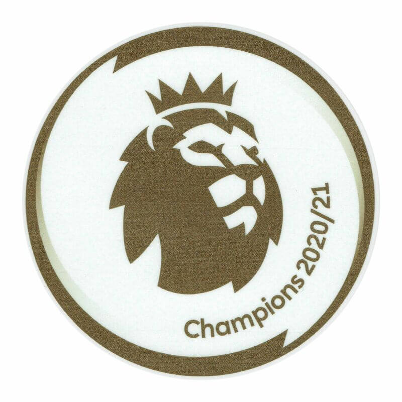 English Premier League 2020/21 Champion Gold Patch (Man City)