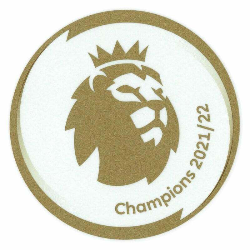 English Premier League 2021/22 Champion Gold Patch (Man City)