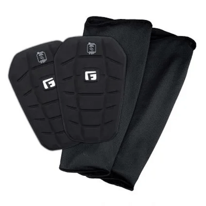 G-Form Pro-S Blade Shin Guards - Black (Set with Sleeves)