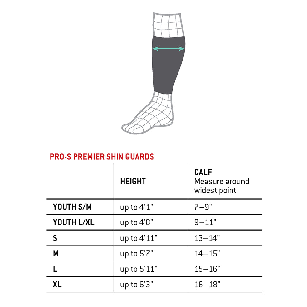 G-Form Size Chart