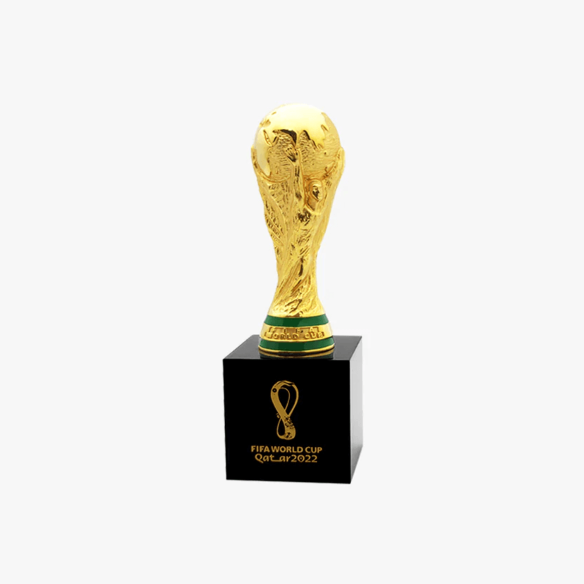 Honav FIFA World Cup 70mm Trophy Replica with Pedestal (Front)
