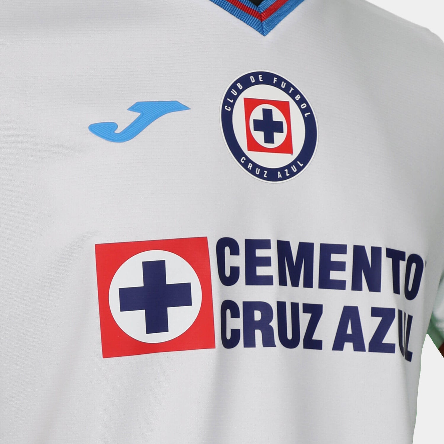 Joma 2022-23 Cruz Azul Away Jersey - White-Blue (Detail 4)
