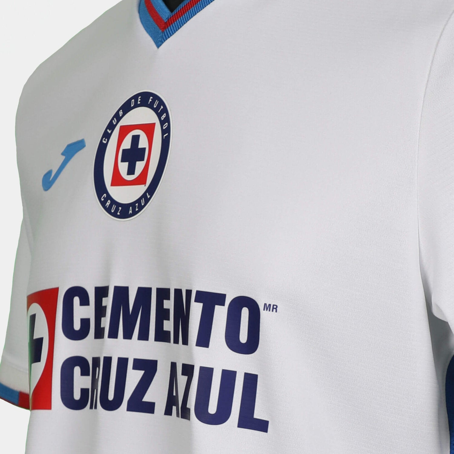Joma 2022-23 Cruz Azul Away Jersey - White-Blue (Detail 5)