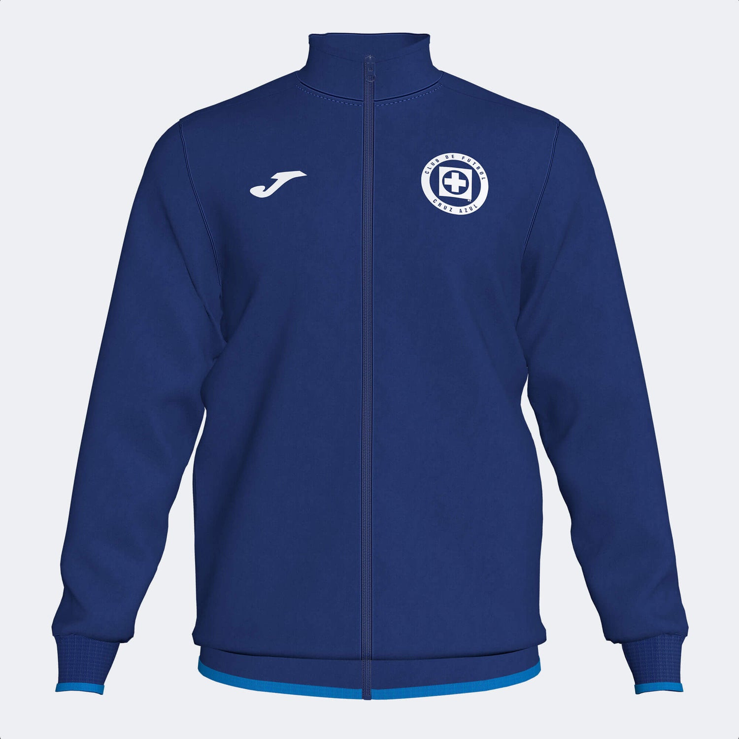 Joma 2022-23 Cruz Azul Full Zip Training Jacket - Royal (Front)