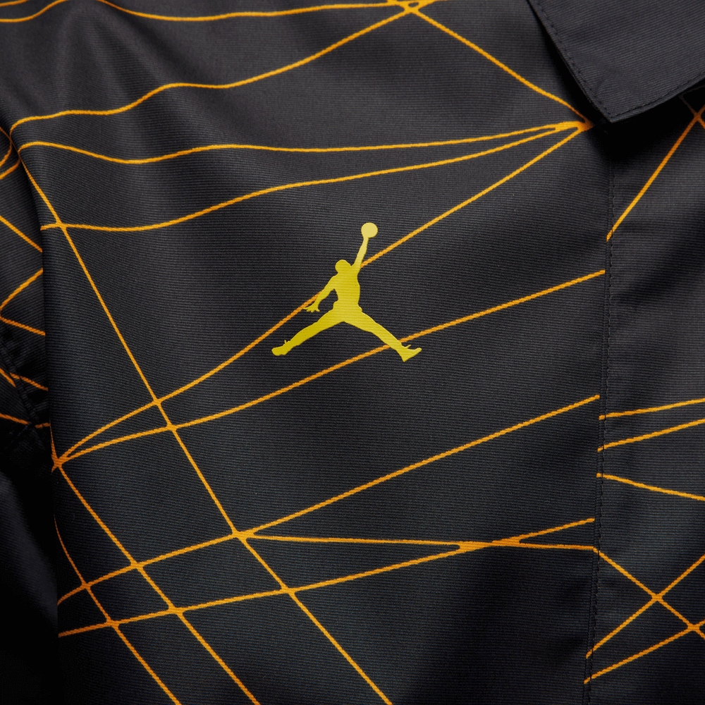 Jordan 2023 PSG Anthem Track Jacket - Black-Yellow (Detail 5)