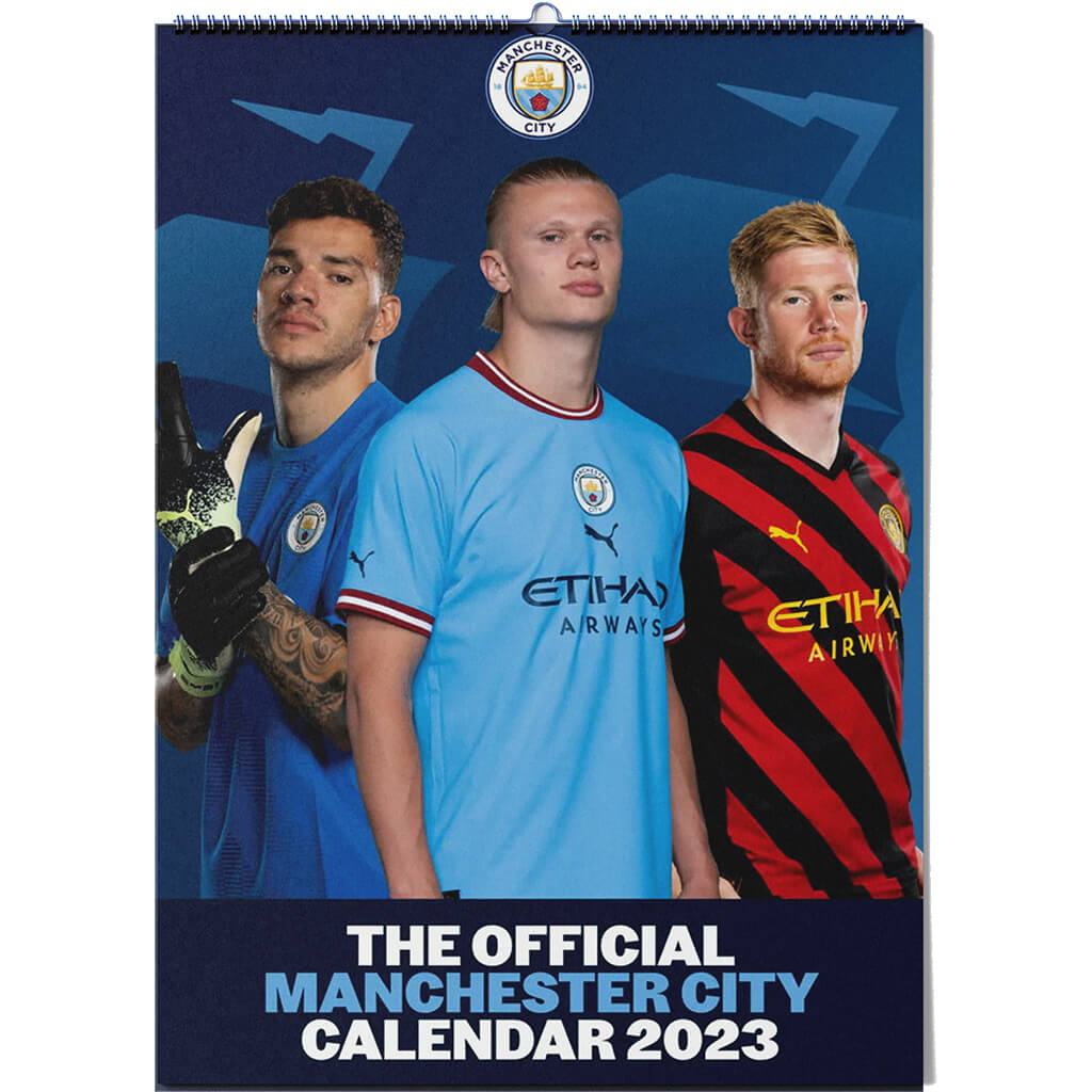 Manchester City 2023 Official Calendar (Front)