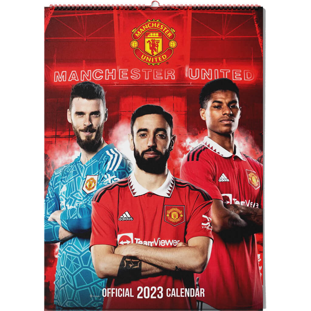 Manchester United 2023 Official Calendar (Front)
