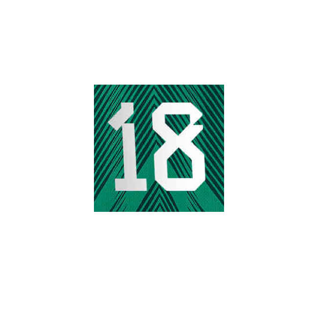 Mexico 2022/23 Home A. Guardado #18 Jersey Name Set (Front)