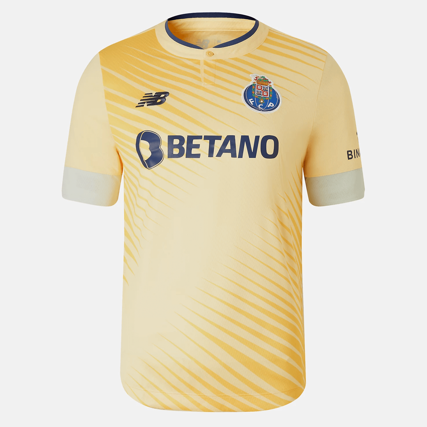 New Balance 2022-23 FC Porto Away - Yellow (Front)