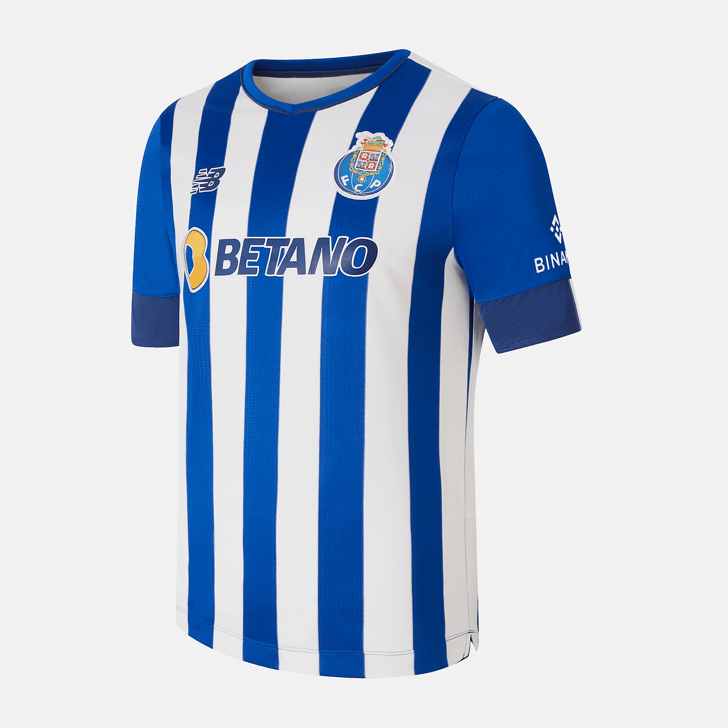 New Balance 2022-23 FC Porto Home Jersey - White-Blue (Diagonal)