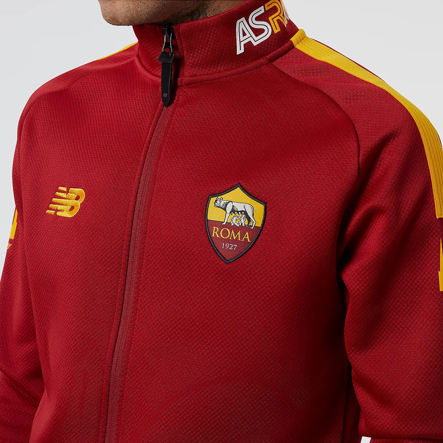 New Balance 2022-23 Roma Home Jacket - Burgundy (Detail 1)