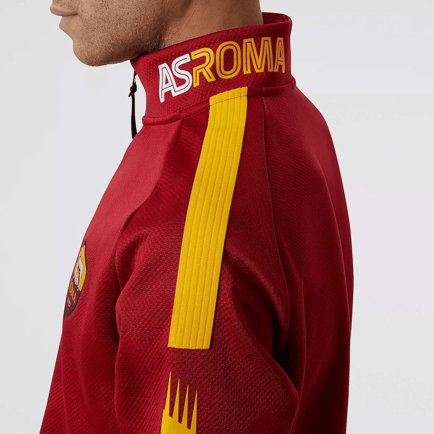 New Balance 2022-23 Roma Home Jacket - Burgundy (Detail 2)