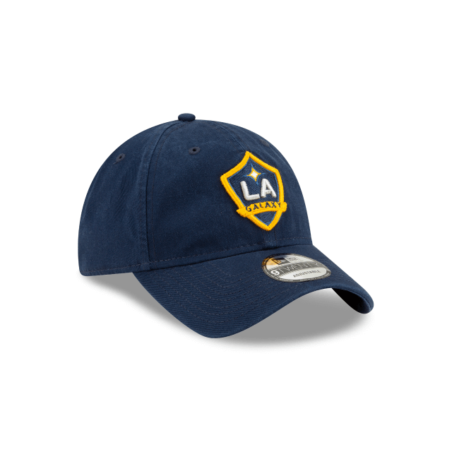 New Era Core Classic LA Galaxy Cap - Navy - Gold (Front Lateral - Side 2)