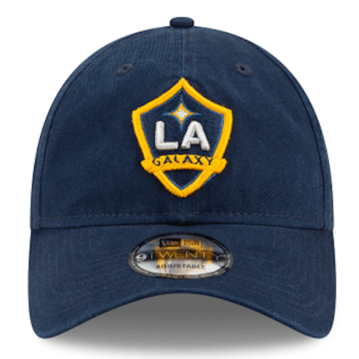 New Era Core Classic LA Galaxy Cap - Navy - Gold (Front)