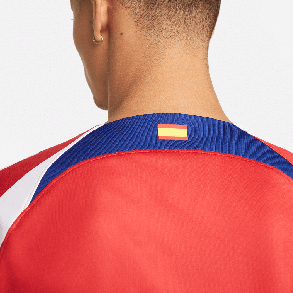 Nike 2022-23 Atletico Madrid Home Jersey - White-Red (Detail 2)