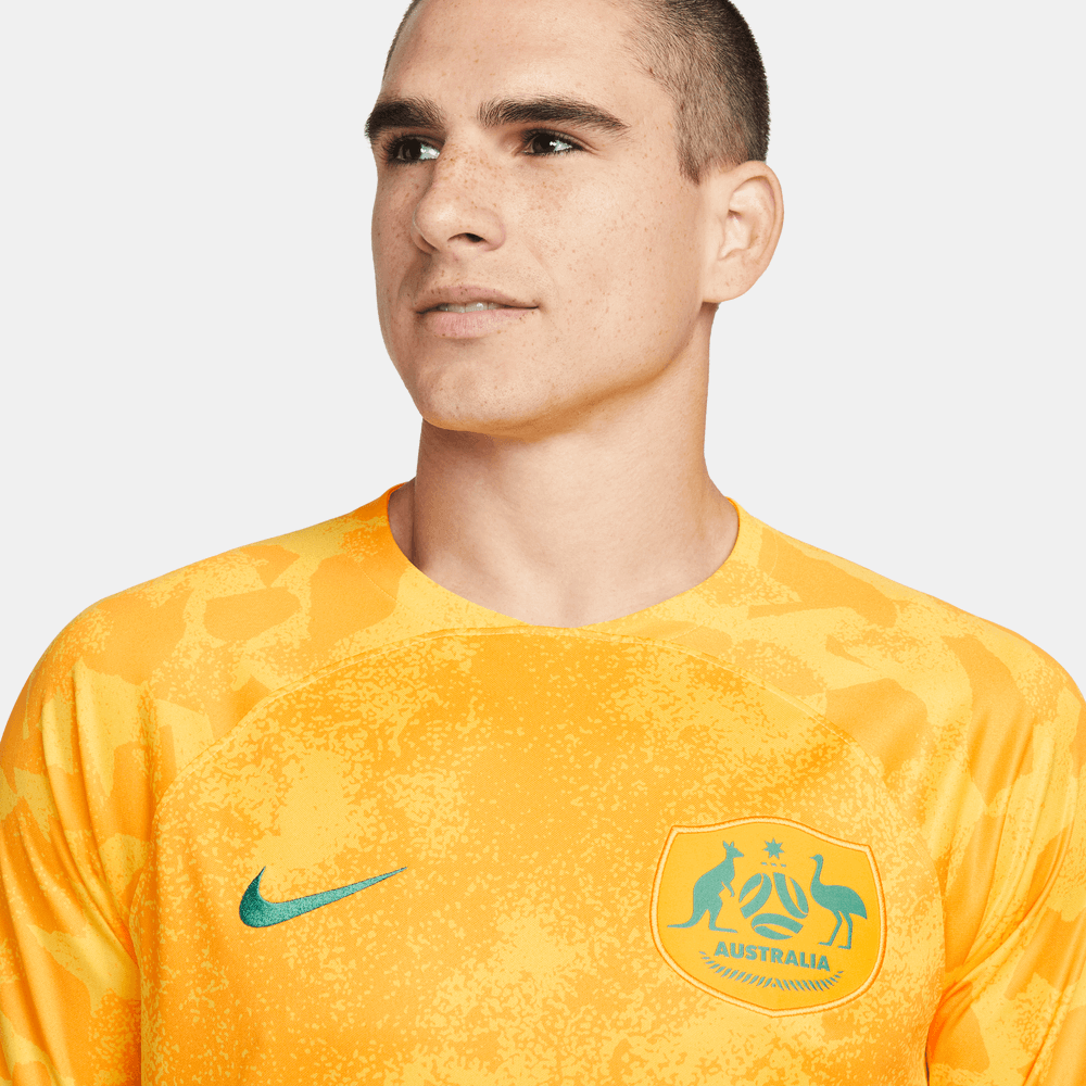 Nike 2022-23 Australia Home Jersey (Detail 1)