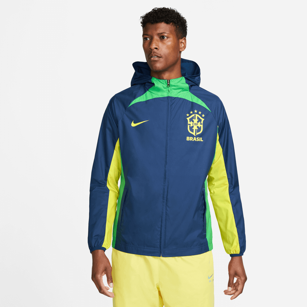 Nike 2022-23 Brazil AWF Full-Zip Jacket (Model - Front)