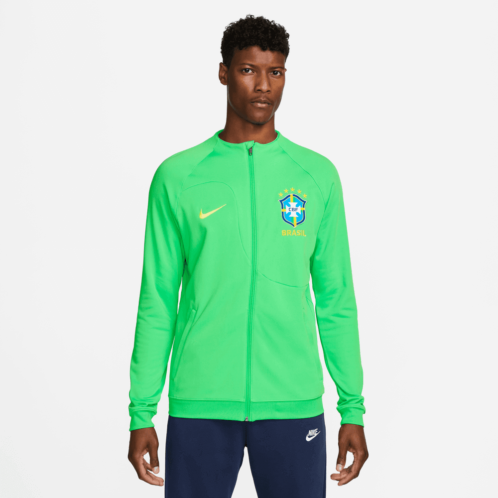 Nike 2022-23 Brazil Academy Pro Knit Jacket (Model - Front)