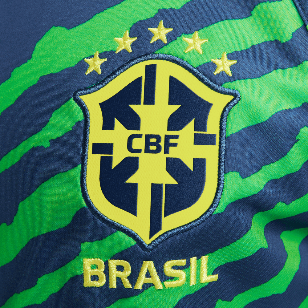 Nike 2022-23 Brazil Anthem Jacket (Detail 3)