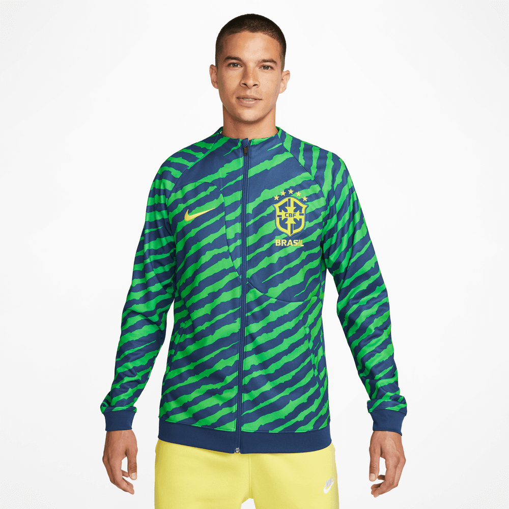 Nike 2022-23 Brazil Anthem Jacket