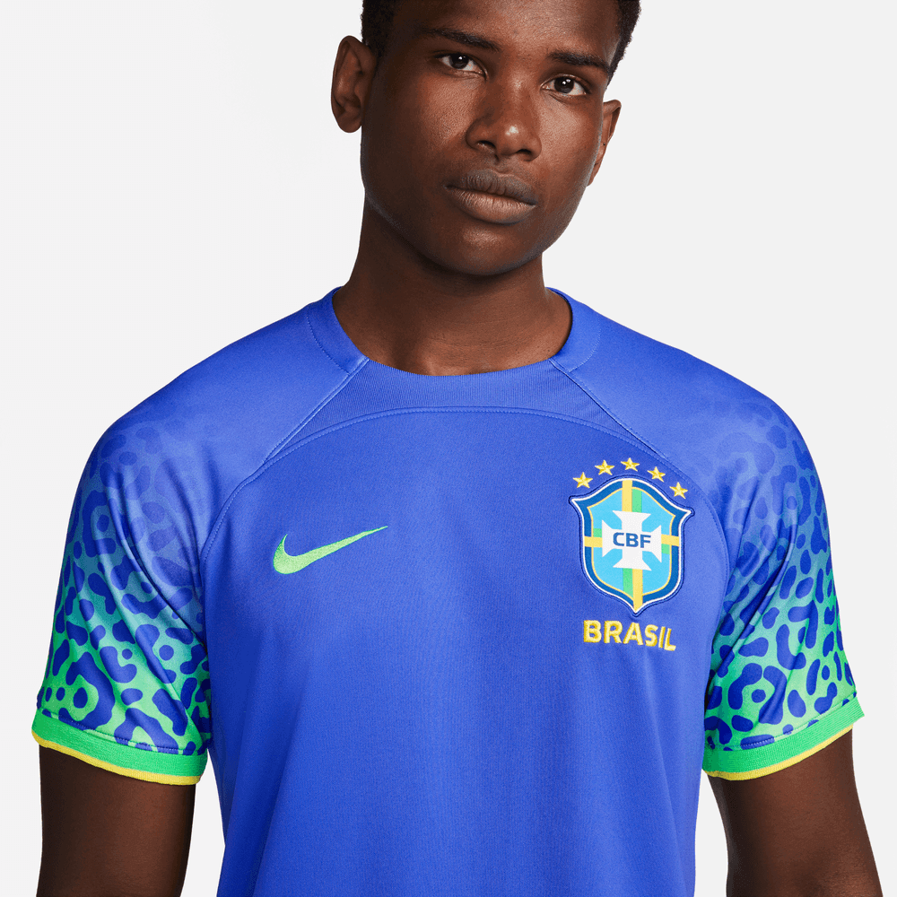 Nike 2022-23 Brazil Away Jersey (Detail 1)