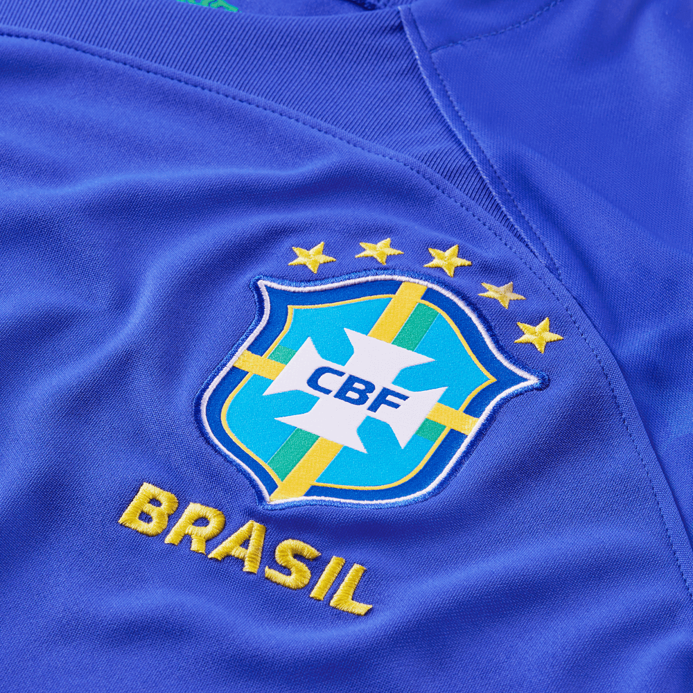 Nike 2022-23 Brazil Away Jersey (Detail 3)