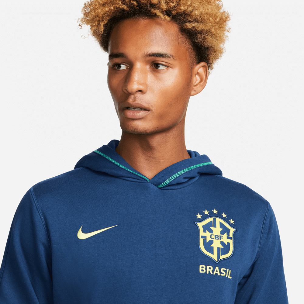 Nike 2022-23 Brazil Travel Hoodie (Detail 1)