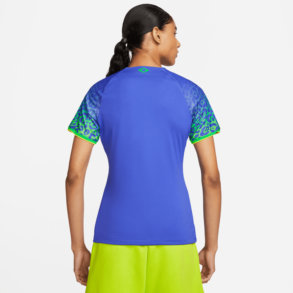 Nike 2022-23 Brazil Women's Away Jersey (Model - Back)