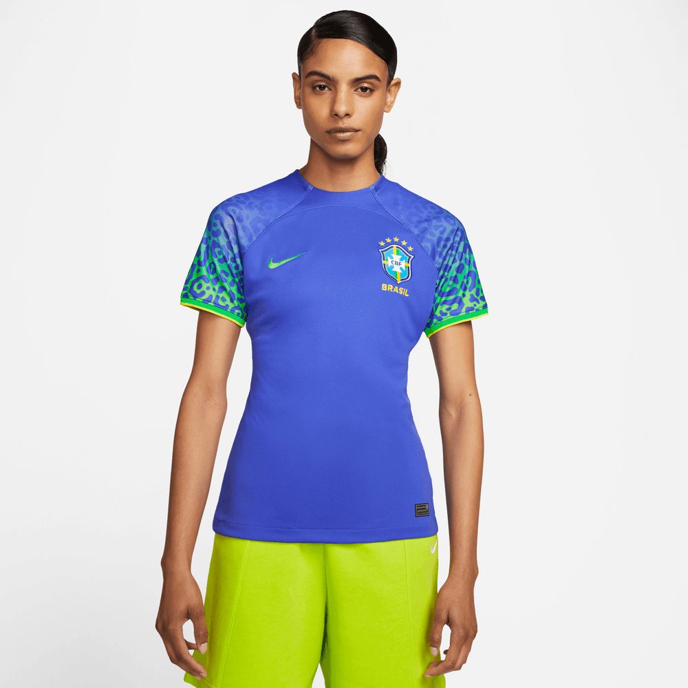 Nike 2022-23 Brazil Women's Away Jersey (Model - Front)