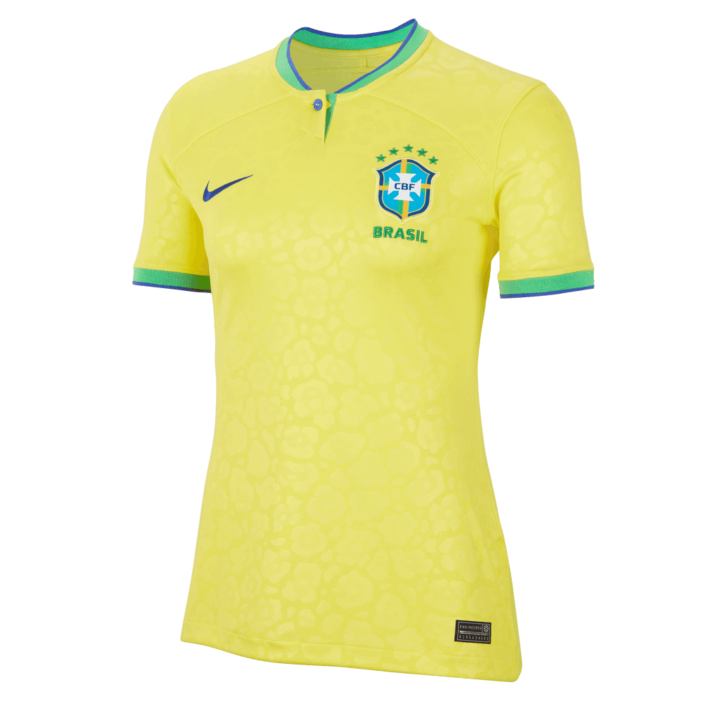 Nike 2022-23 Brazil Women's Home Jersey - Yellow