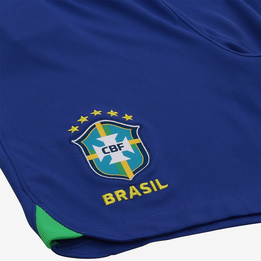 Nike 2022-23 Brazil Youth Home Shorts (Detail 1)