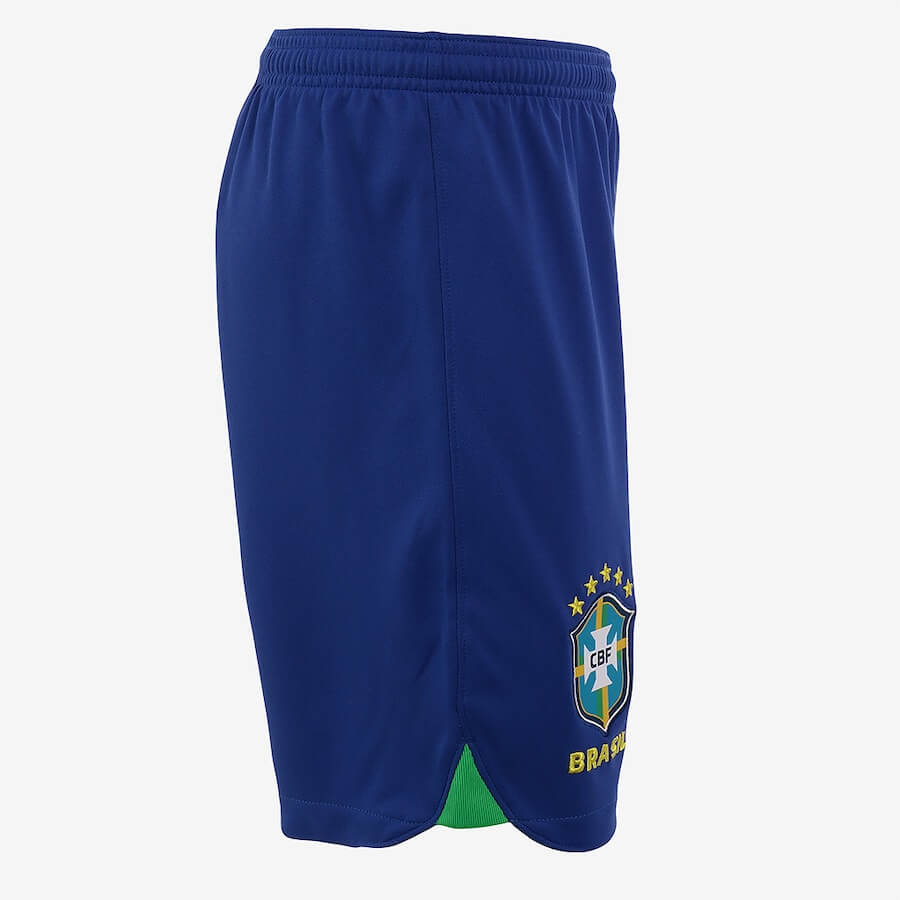 Nike 2022-23 Brazil Youth Home Shorts (Side 2)