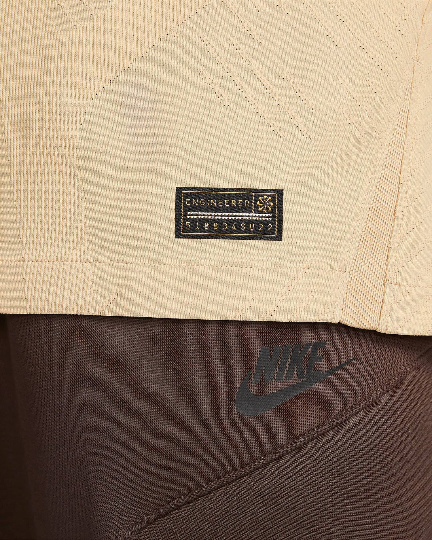 Nike 2022-23 Chelsea Authentic Third Jersey - Sesame-Black (Detail 3)