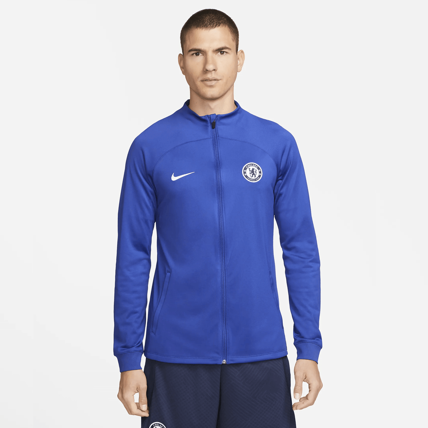 Nike 2022-23 Chelsea FC Strike Jacket Royal (Model - Front)
