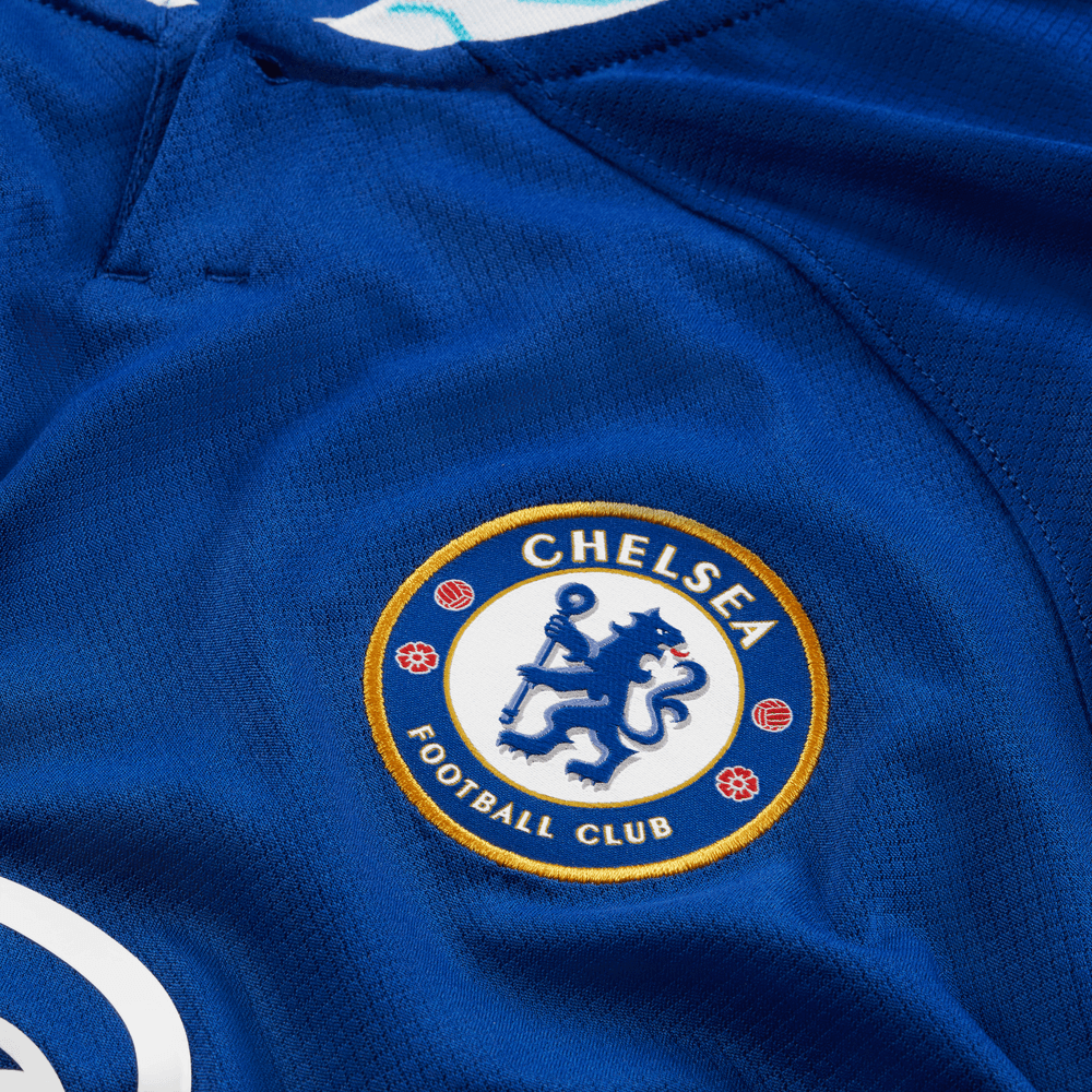Nike 2022-23 Chelsea Home Jersey - Rush Blue-White (Detail 4)