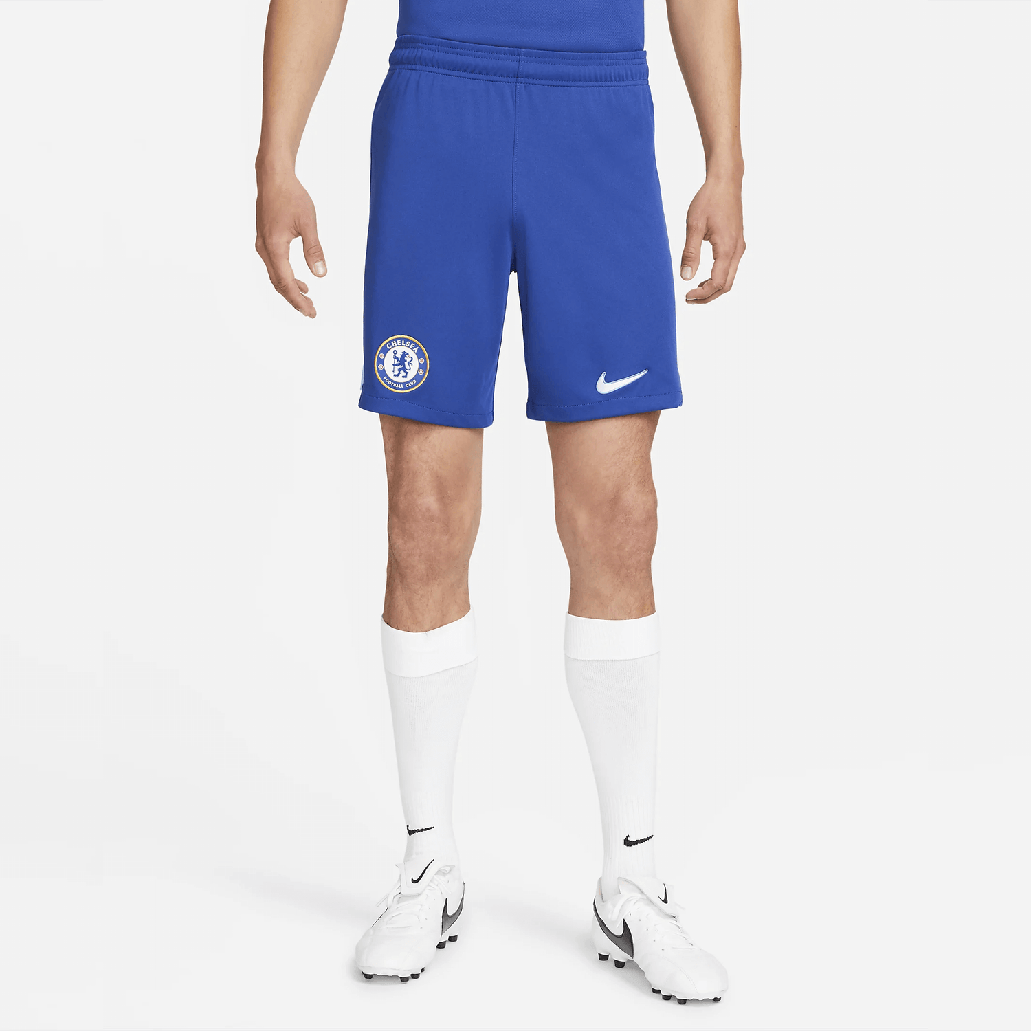 Nike 2022-23 Chelsea Home Shorts - Rush Blue (Model - Front)