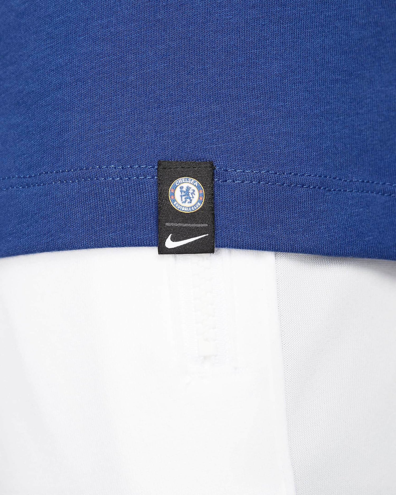 Nike 2022-23 Chelsea Swoosh Tee - Blue-White