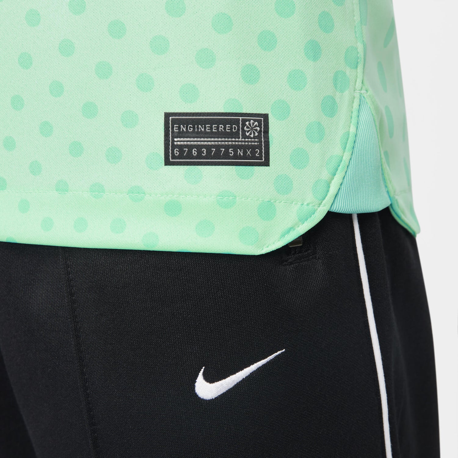 Nike 2022-23 China Away Jersey - Mint Green (Detail 4)