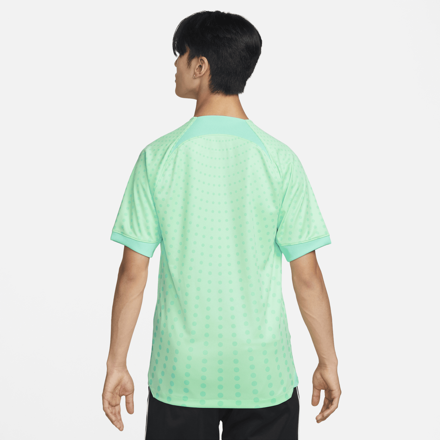 Nike 2022-23 China Away Jersey - Mint Green (Model - Back)