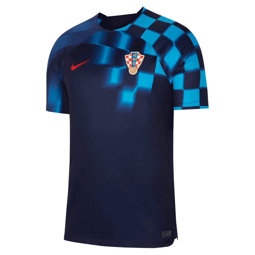Nike 2022-23 Croatia Away Jersey Blackened Blue-Red