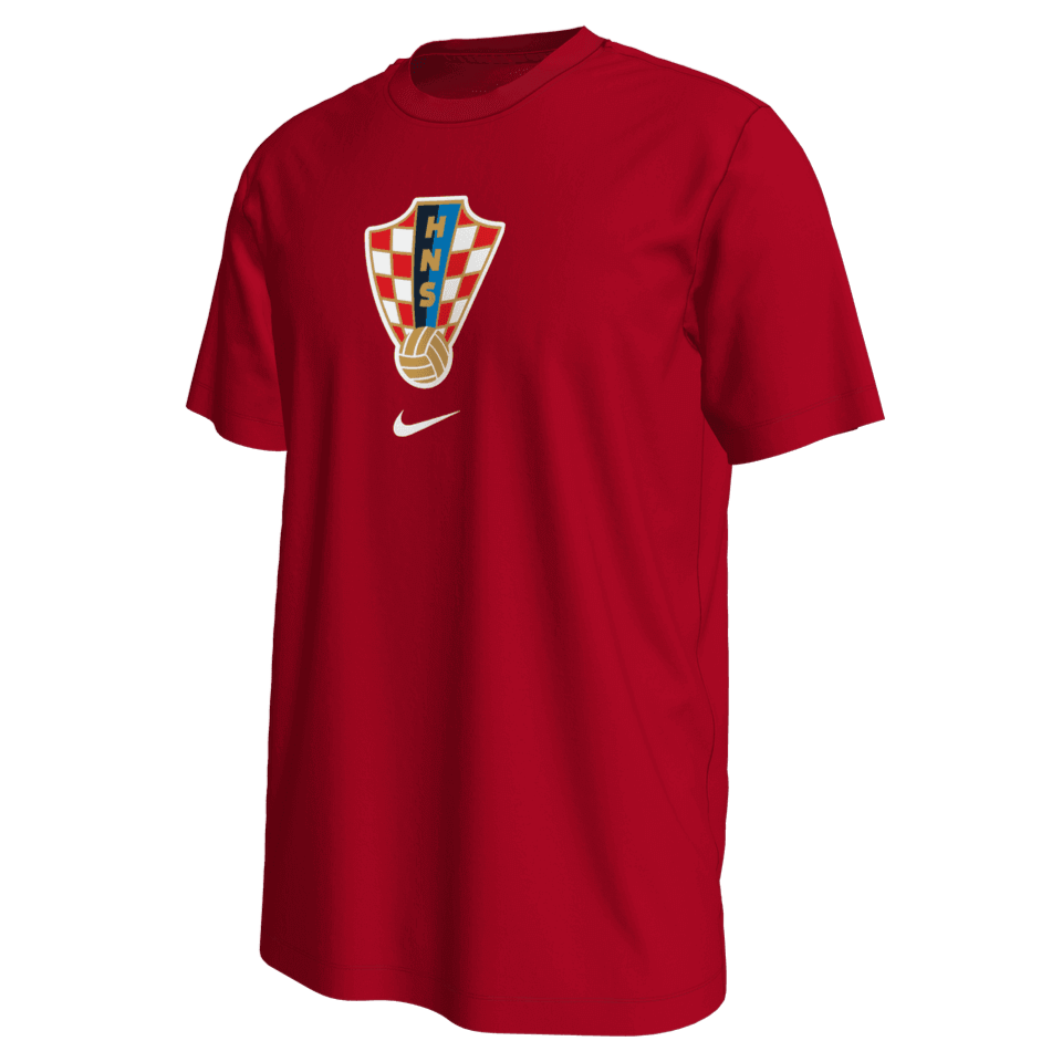 Nike 2022-23 Croatia Crest Tee University Red (Front)