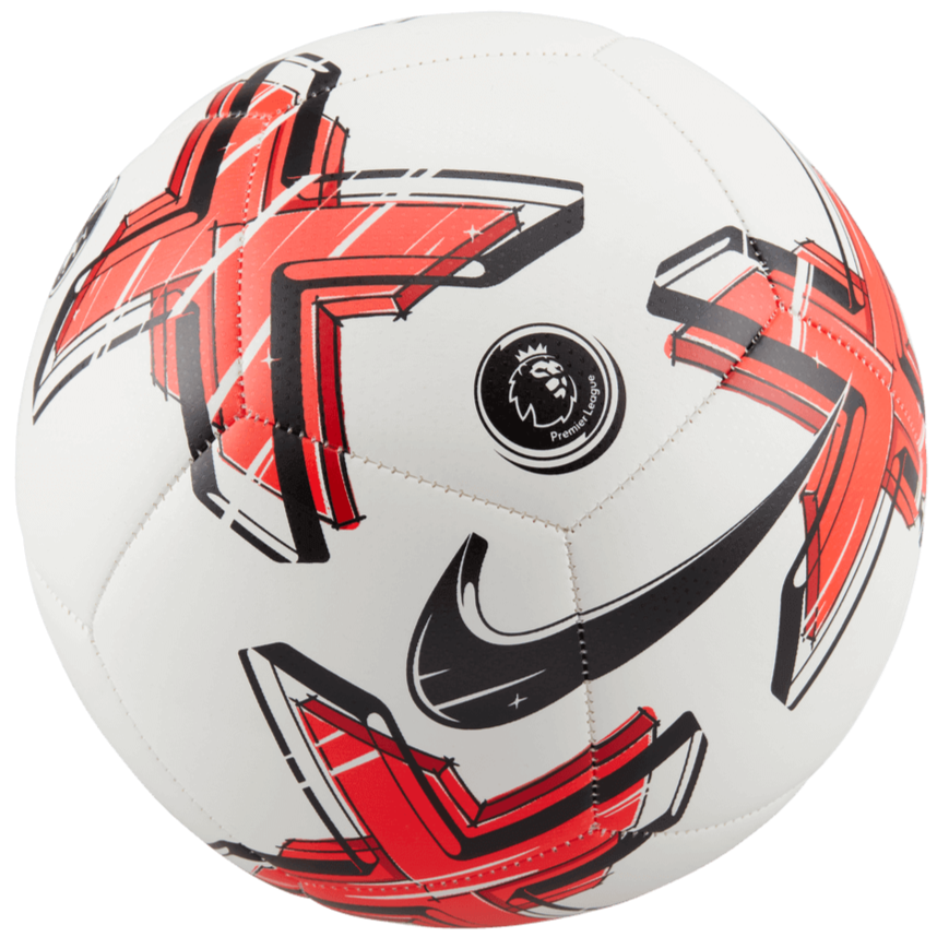 Nike 2022-23 EPL Academy Ball - White-Crimson-Black (Front)