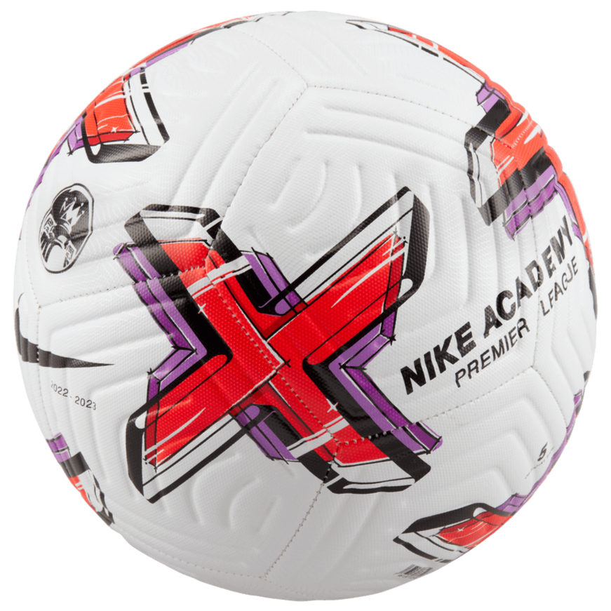 Nike 2022-23 EPL Academy Ball - White-Crimson-Purple (Back)
