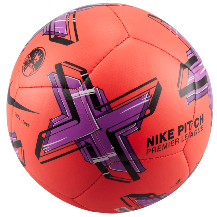 Nike 2022-23 EPL Pitch Ball - Crimson-Purple (Back)