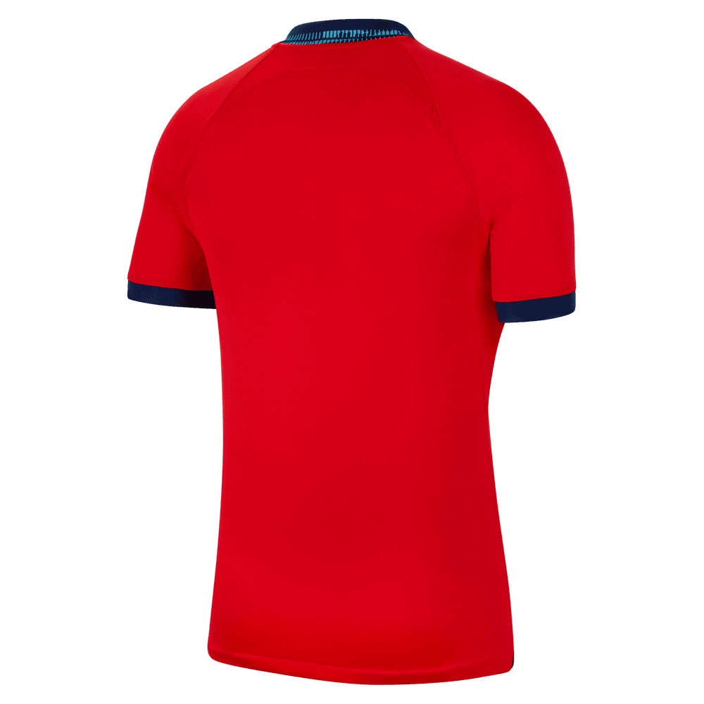 Nike 2022-23 England Away Jersey - Red-Blue Void (Back)