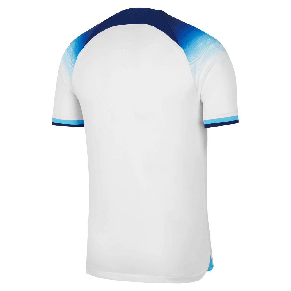 Nike 2022-23 England Home Jersey - White-Blue (Back)